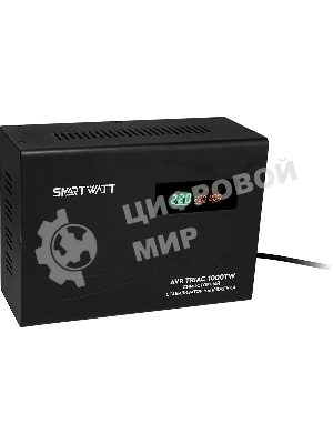 Стабилизатор напряжения Smartwatt AVR Triac 1000TW 1000ВА черный