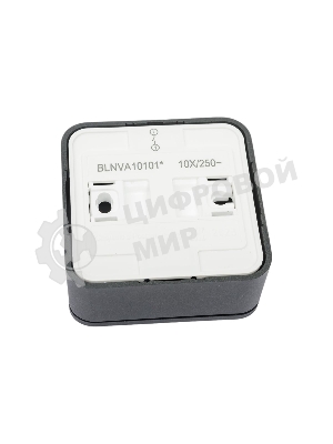 Выключатель 1-кл. ОП Blanca (сх.1) 10А 250 В изол. пласт. антрацит SchE