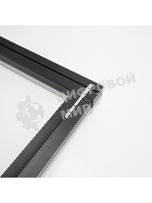 Светильник светодиодный Feron AL4020 ДПО-24вт 6500К 2400Лм линейный рассеиватель матовый в алюминиевом корпусе черный