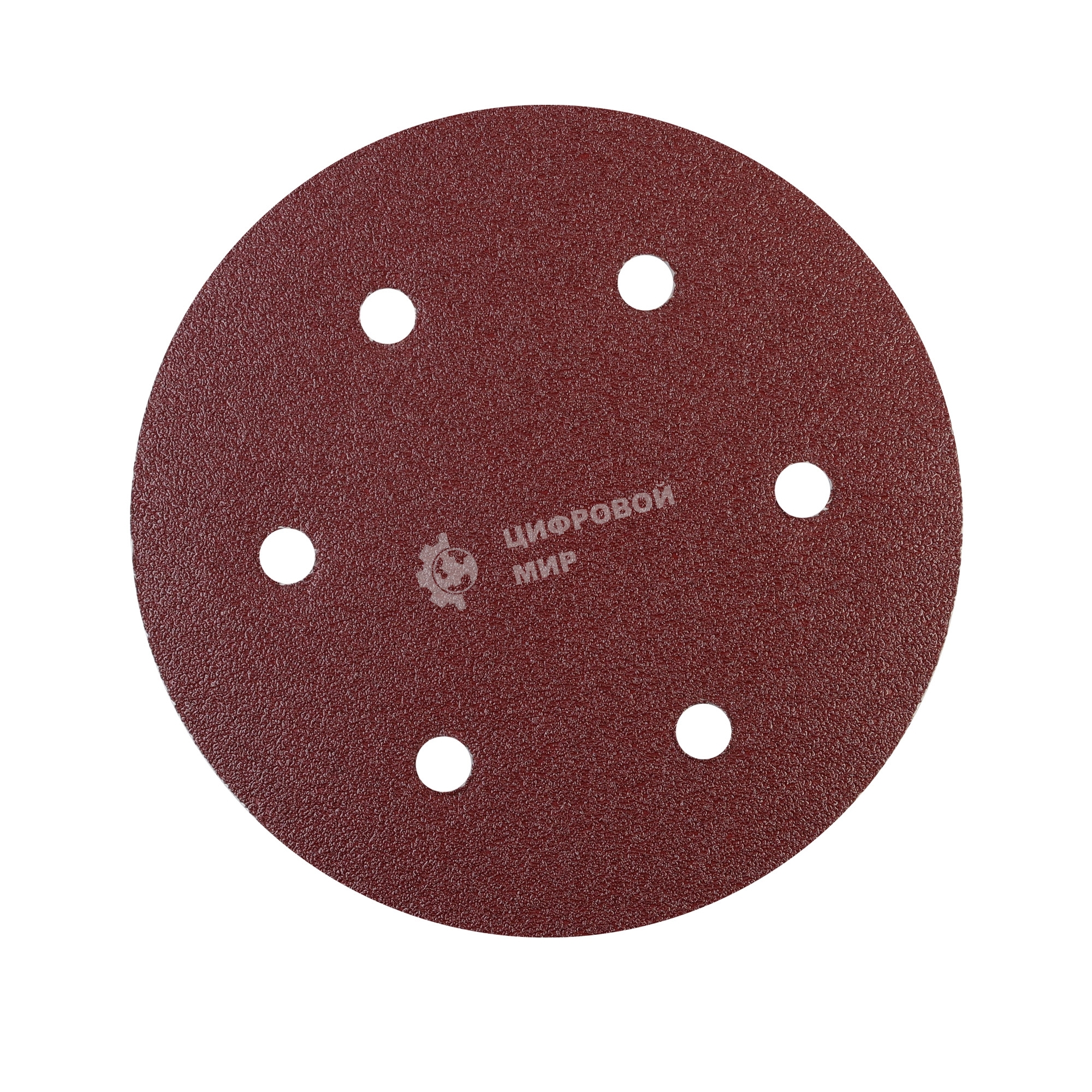 Круг шлифовальный PATRIOT на липучке, 225мм, 6 отверстий, Р40, 10 шт