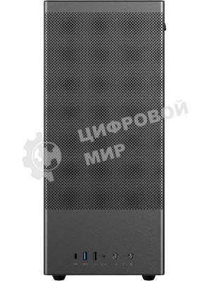 Компьютерный корпус ACD Citadel 108B ATX, Type-C + 2XUSB ports + HD audio combo, Mesh, TG, черный.