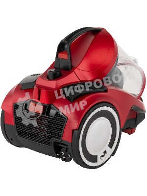 Пылесос Starwind SCV2081 красный/черный, 350/2000 Вт, уборка сухая, пылесборник контейнер 3.5 л