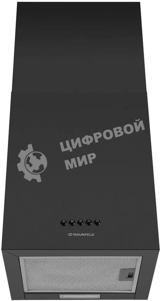 Вытяжка пристенная островная Maunfeld Box Push 40 черный, 40 см, 1000 куб. м/ч, 60 дБ