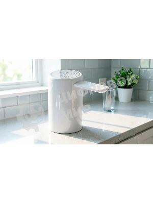 Помпа для 19л бутыли Aqua Work A2 электрический белый картон