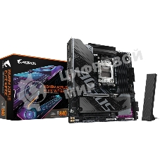 Материнская плата Gigabyte B840M AORUS ELITE WIFI6E, AM5, AMD B840, 4xDDR5, 4xSATA, 2xM.2, 1xPCIe 4.0 x16, 1xPCIe 3.0 x16, 1xHDMI, 1xDP, 1x2.5Gb LAN, Wi-Fi 6E, Bluetooth 5.3, 1xUSB-C 10Gbps, 1xUSB-C 5Gbps, 2xUSB-A 10Gbps, 2xUSB-A 5Gbps, 4xUSB-A 2.0, 1xPS/2, 3x3.5 мм, 7.1, mATX
