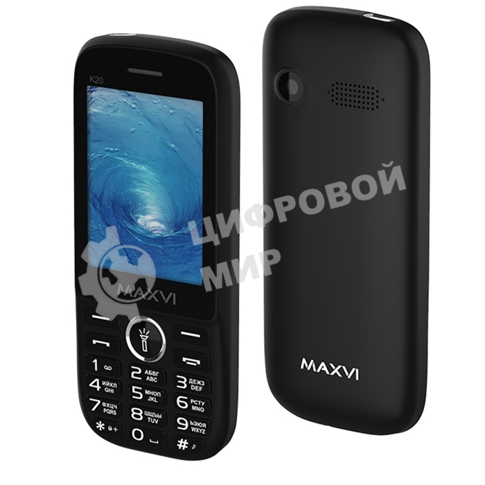 Мобильный телефон Maxvi K20 черный