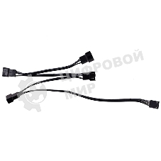 Кабель-разветвитель 1/4 ID-COOLING FS-04 (160шт/кор, 12V, PWM, 4 pin) Retail
