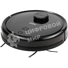 Робот-пылесос Red Solution RV-RL6000S черный, 35 Вт, 2600 мАч Li-Ion, уборка влажная/сухая, пылесборник контейнер 0.3 л