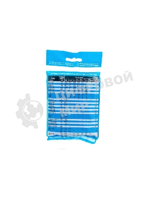 Набор клеевых термоусадочных трубок Гермокомплект 6/2 (КВТ) (нарезка 100мм)