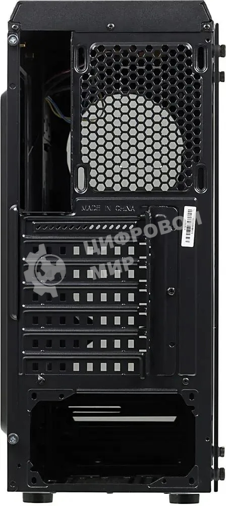 Компьютерный корпус Accord JP-X черный без БП ATX 2xUSB 2.0 1xUSB 3.0 bott PSU