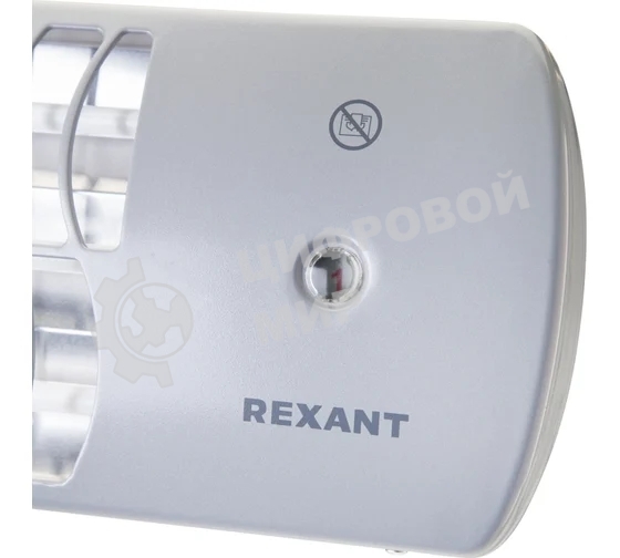 Обогреватель инфракрасный панельный Rexant серый, кварцевый, 1500 Вт, 20 м2, 3 режима обогрева