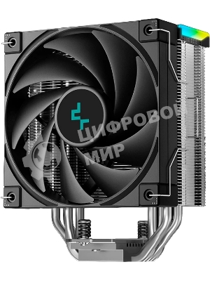 Устройство охлаждения(кулер) Deepcool AK400 Digital SE Soc-AM5/AM4/1200/1700/1851 черный 4-pin 19-28dB Al+Cu LCD 220W 812gr Ret (R-AK400-BKADMN-GJD)