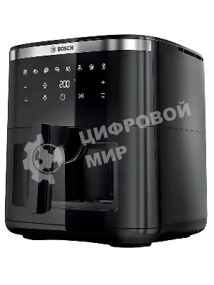 Аэрогриль Bosch MAF671B0 черный, 1800 Вт, 7.2 л, сенсор, 8 программ