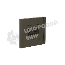 Розетка компьютерная 2-ая RJ45 кат.6 IEK FORTE&PIANO FP334 серый