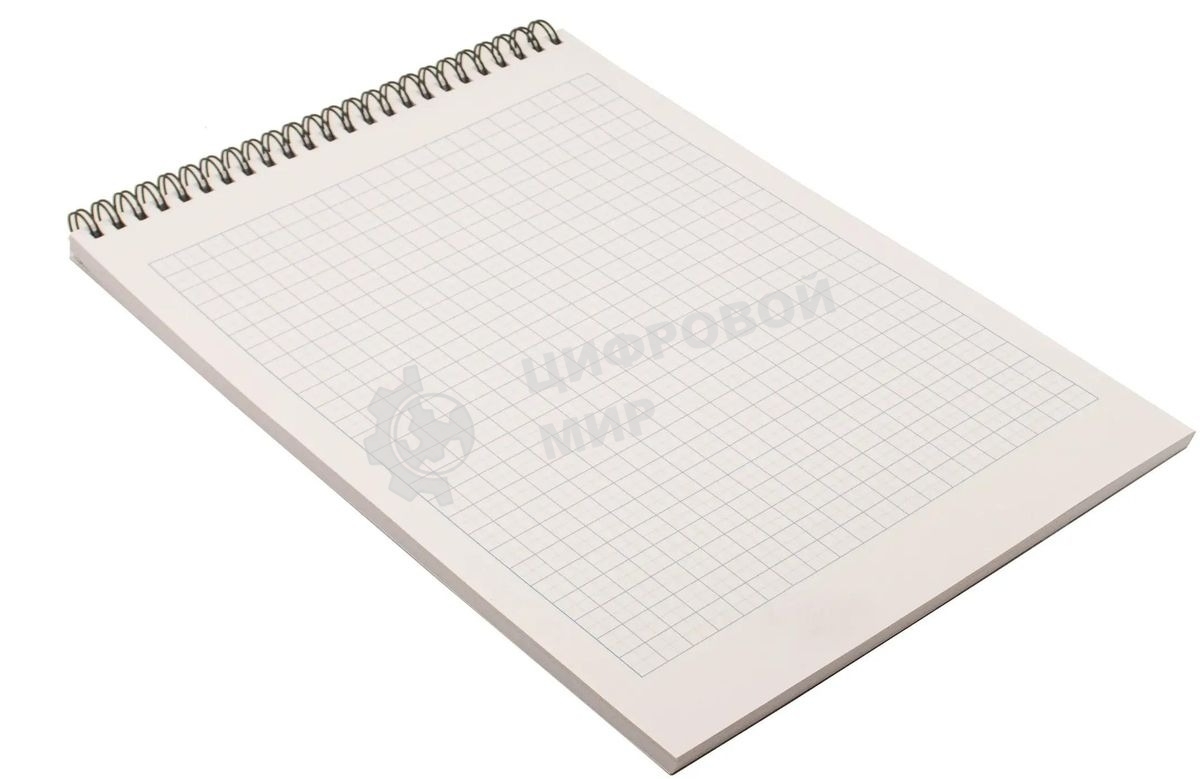 Блокнот Silwerhof Координаты России, Озеро Байкал, A4, обложка картон, 80 л, клетка, гребень