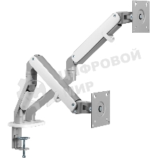 Кронштейн для мониторов Ultramounts UM735SIL серый/серебристый 17