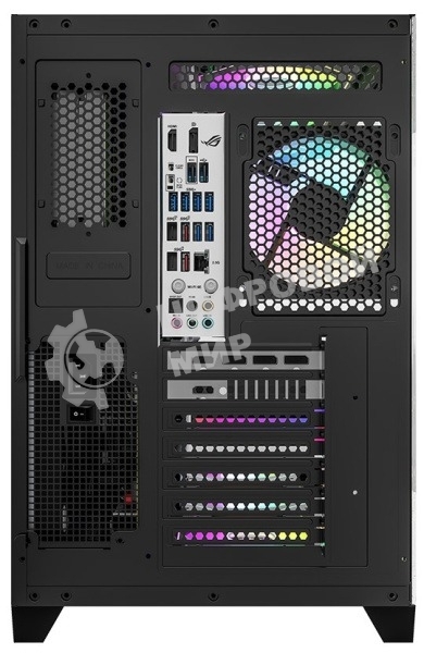 Компьютерный корпус Formula V Line Crystal Z6 Black, ATX, Left & Front & Bevel side Tempered Glass, TYPE-C*1, USB3.0*2