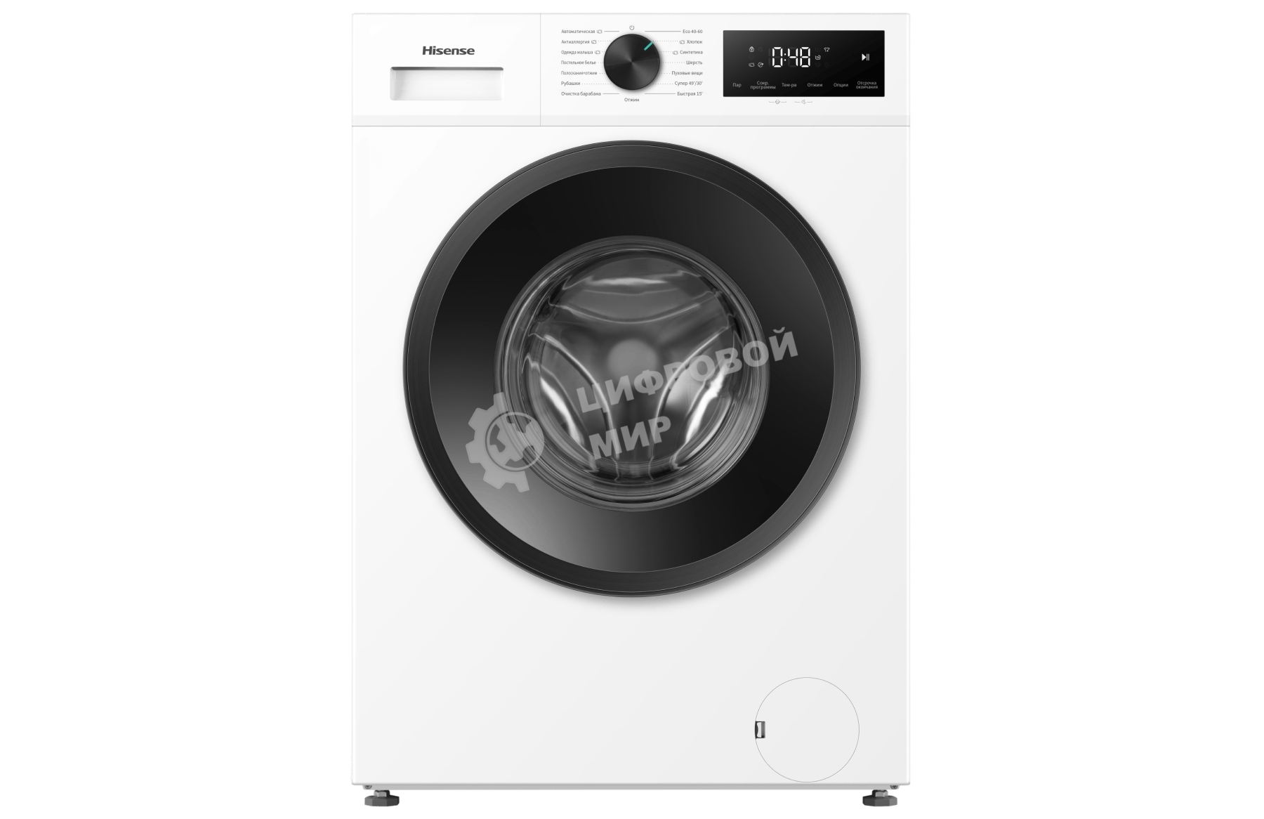 Стиральная машина Hisense WF1I6022BWU/C белый, загрузка фронтальная 6 кг, 1200 об/мин, класс A+++