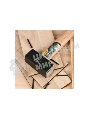 Кувалда Deli DL448010 1000 гр, деревянная рукоять