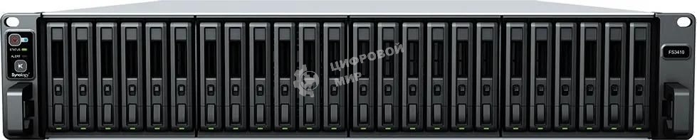СХД стоечное исполнение 24BAY 2U NO HDD USB3 SYNOLOGY FS3410