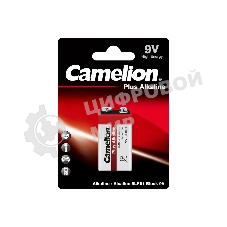 Элемент питания Camelion (1655) 6LR61 PLUS ALKALINE BL-1 (6LR61-BP1 9В)