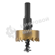 Коронка по металлу Denzel HSS, 32 мм, нитридтитановое покрытие