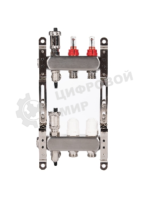 Коллектор Royal Thermo нерж. в сборе с расходомерами 1