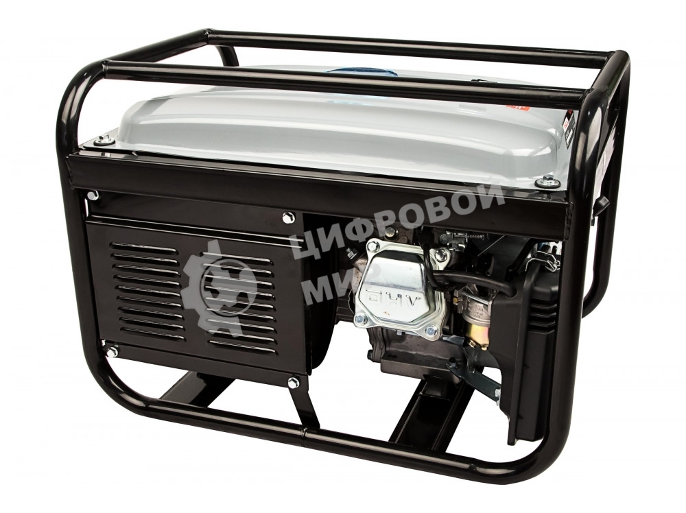 Электрогенератор бензиновый Победа ГБ 3500, 2.8 кВт, 67 дБ, 34.5 кг
