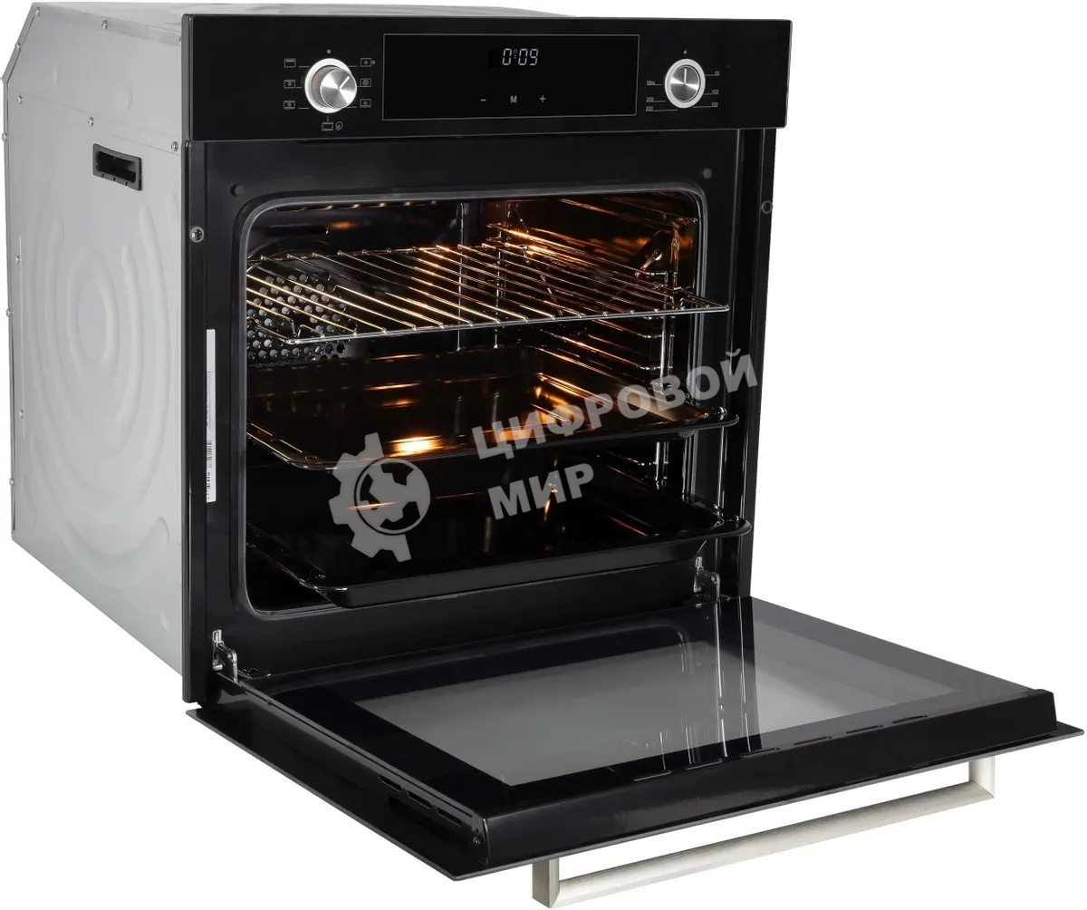 Духовой шкаф электрический Zigmund & Shtain E 153 B черный