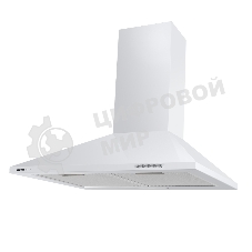 Вытяжка каминная HOMSair Delta 50 белый, 50 см, 600 куб. м/ч, 47 дБ