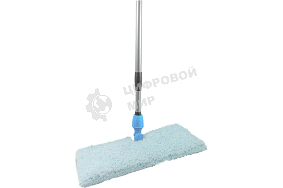 Швабра HAPPY PANDA HP-M06 телескопическая, 120 см, с насадкой микрофибра