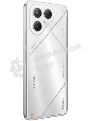 Смартфон Tecno Pova 7 5G LJ7, 8/256Gb, серебристый