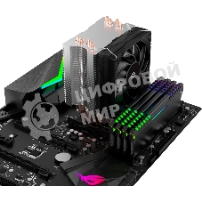 Кулер для процессора Digma D-CPC150-PWM1 Soc-AM5/AM4/1200/1700/1851 4-pin Al+Cu 150W Ret