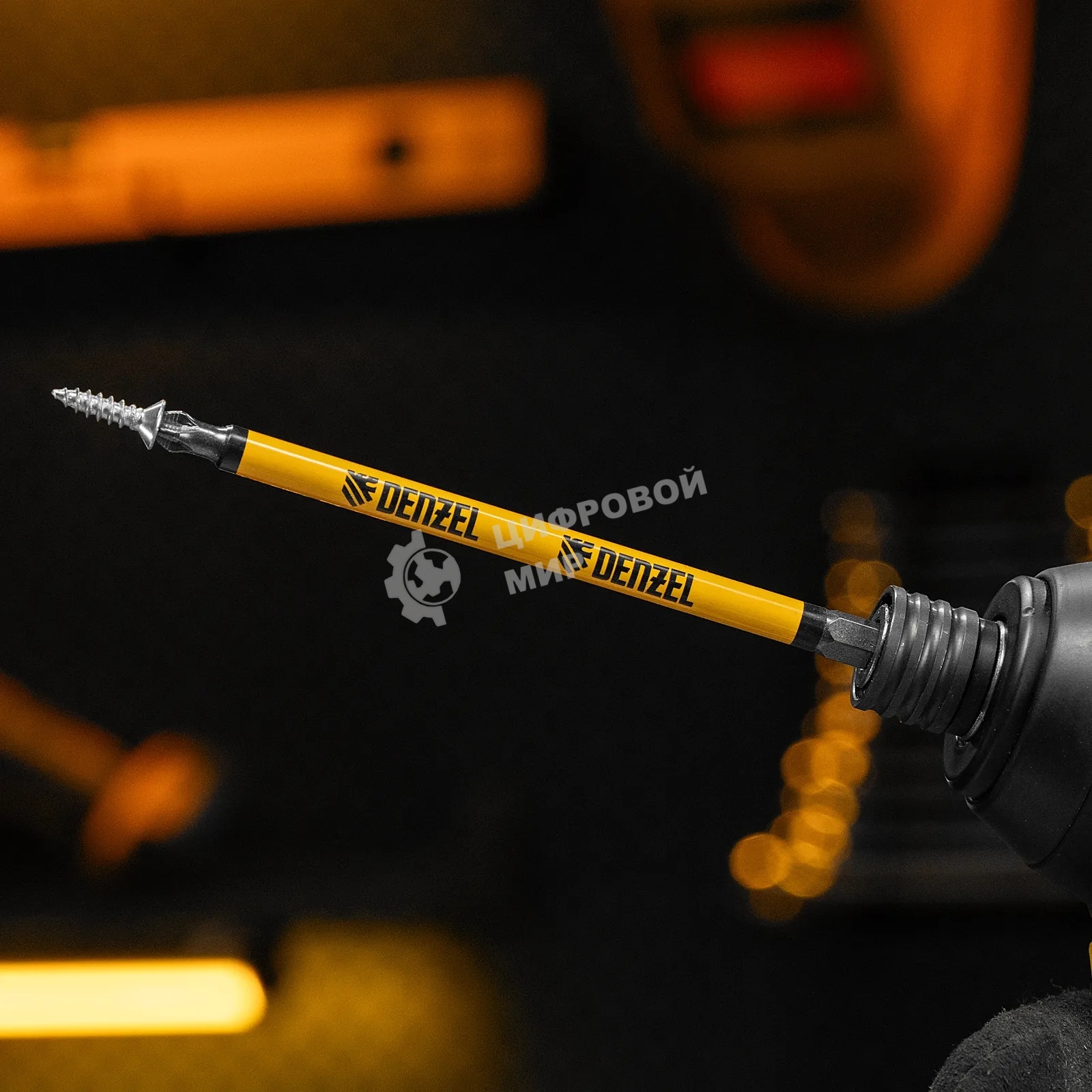 Набор бит Denzel PH2х127, сталь S2, круглый профиль, 5 шт.