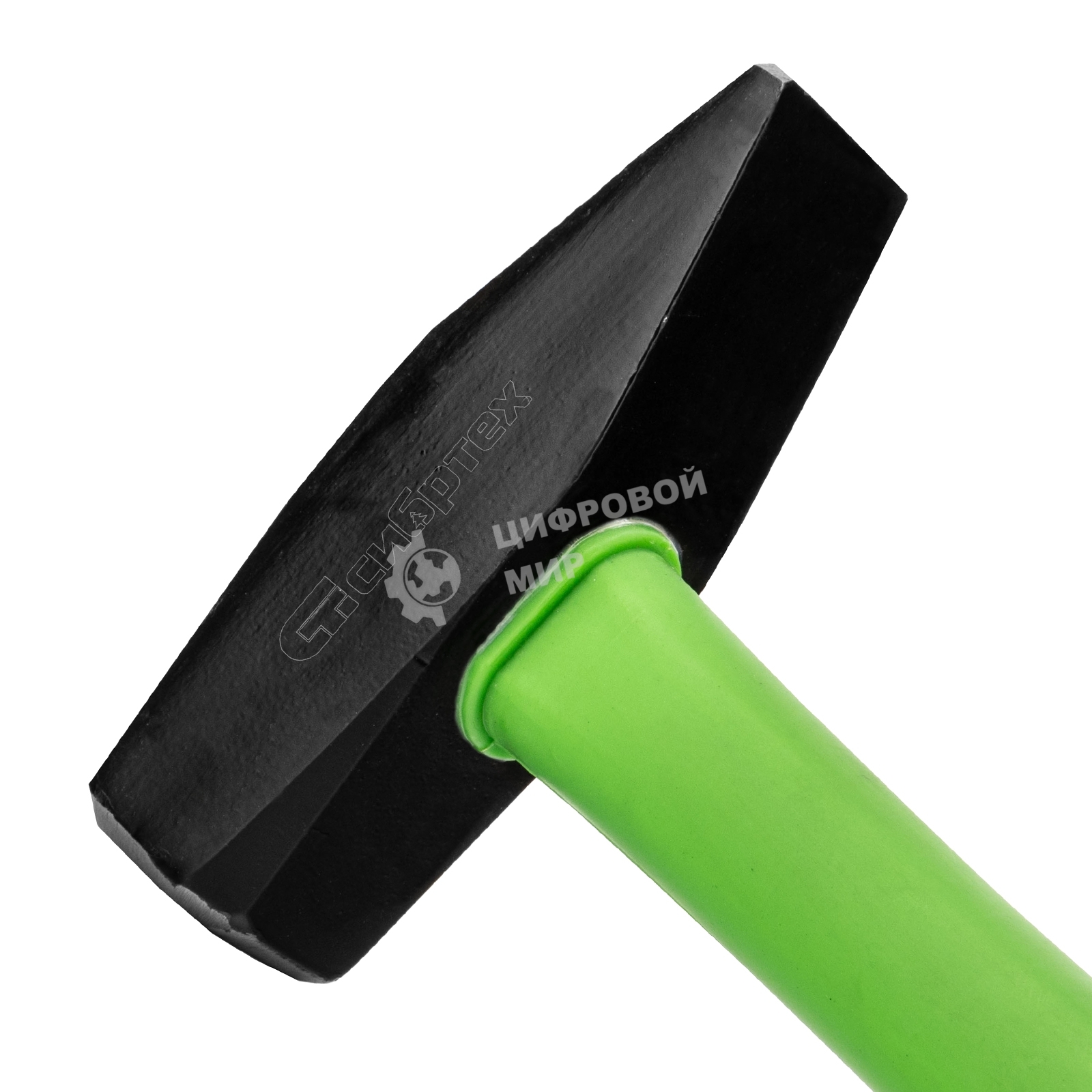 Молоток слесарный Сибртех 1000 г, фибергласовая обрезиненная рукоятка