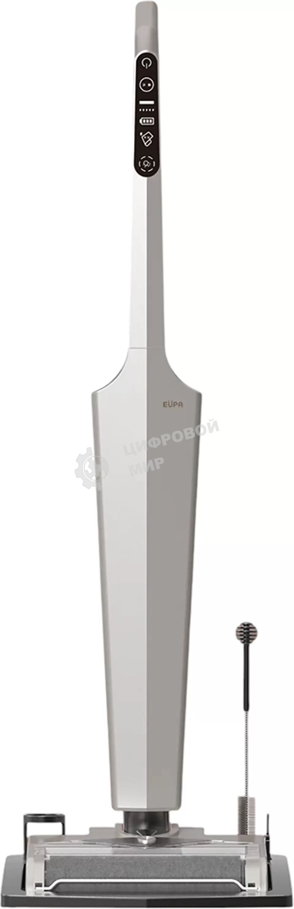 Пылесос вертикальный MIE EUPA TSK-7826RE Shampagne шампань, питание от аккумулятора, 85 Вт, уборка сухая/влажная, пылесборник 0.58 л