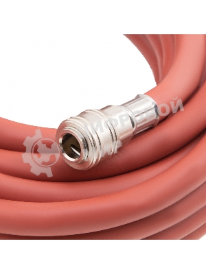 Шланг пневматический резиновый Stels 57021 10x16мм, 24 бар, армированный, быстросъем, 10 м