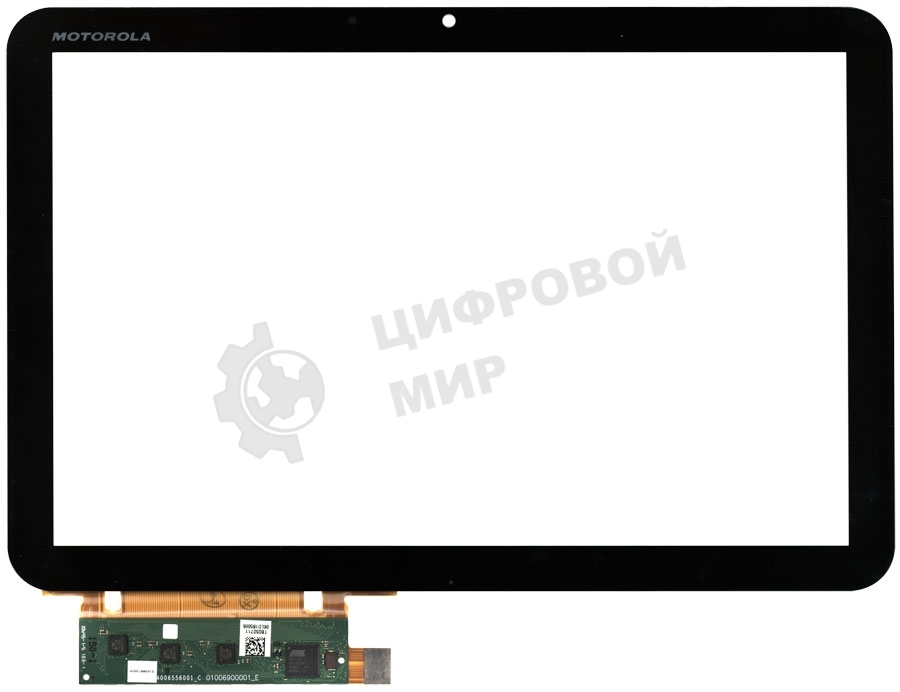 Сенсорное стекло (тачскрин) для Motorola Xoom MZ600 MZ604 MZ606, черное