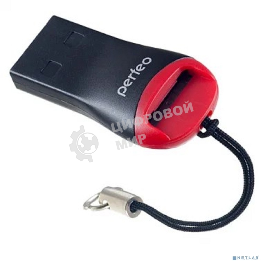 Кард-ридер Perfeo Card Reader Micro SD, (PF-VI-R007) (PF_4256)