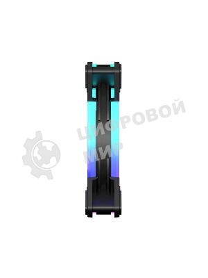 Вентилятор для корпуса PCCooler F3 T120 ARGb черный, 120 мм, 1800 об/мин, 21.6 дБ, 4 pin