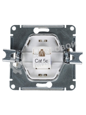 Механизм розетки комп. 1-м СП Glossa RJ45 беж. SchE GSL000281K