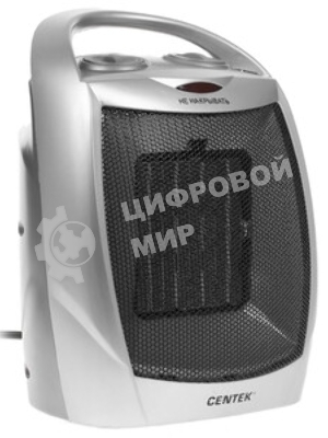 Тепловентилятор Centek CT-6020 серый, 750/1500 Вт, 15 м2, термостат