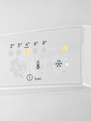 Встраиваемый холодильник Electrolux RNT2LF18S (без No Frost, электронное управление, класс A+, полезный объем: 272 л (195 + 72 л), 54x54.9x177.9 см, белый)