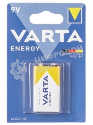 Батарейки VARTA ENERGY 9V бл. 1