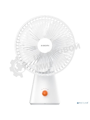 Вентилятор Xiaomi Rechargeable Mini Fan белый, настольный, 10 Вт, 4 скорости, 8.7 см
