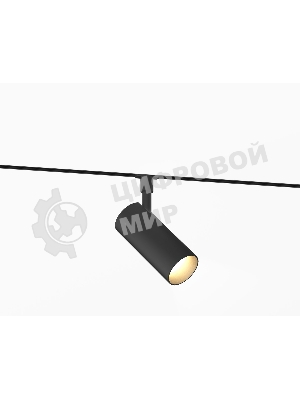 Трековый светильник GL2305 BK черный IP20 12W 3CCT 3000-6000K 48V 24° D45*100