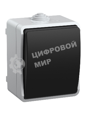 Выключатель 1-кл. ОП ФОРС 10А 250В IP54 ВС20-1-0-ФСр IEK EVS10-K03-10-54-DC