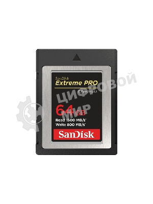 Флеш карта COMPACT FLASH 64Gb SDCFE-064G-GN4NN SANDISK