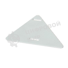 Бирка кабельная маркировочная У-136 55х55х55 мм (треугольник) IEK UZMA-BIK-Y136-T