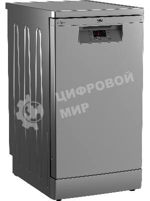 Посудомоечная машина Beko BDFS15020S, серебристый, 44.8 см, 10 компл., сушка конденсационная, 49 дБ, класс A